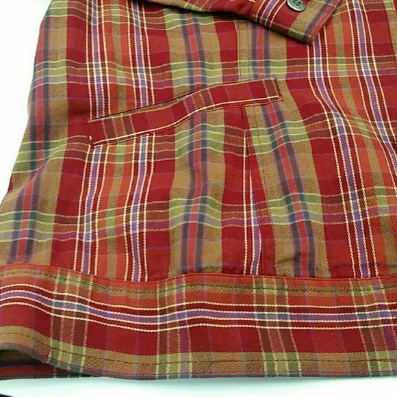 CHRISTOPHER & BANKS l Stretch NEW Plaid Jacket F2 - Picture 3 of 7